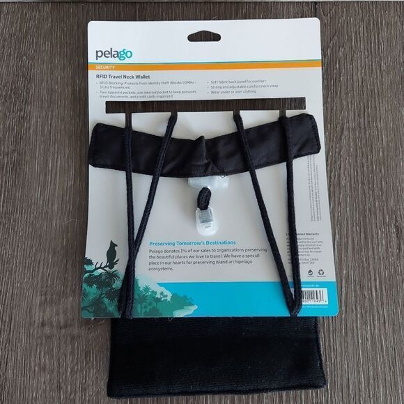 Pelago RFID Travel Neck Wallet - Picture 2 of 4